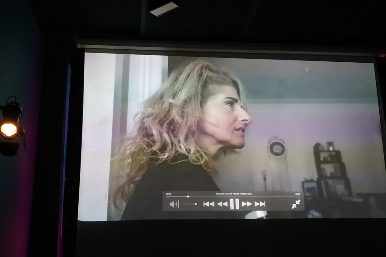 Tournage court métrage Sabrina Nanni comédienne actrice