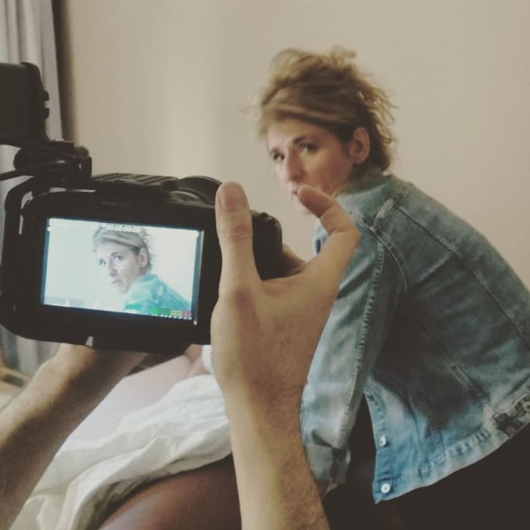 Tournage court métrage Sabrina Nanni comédienne actrice