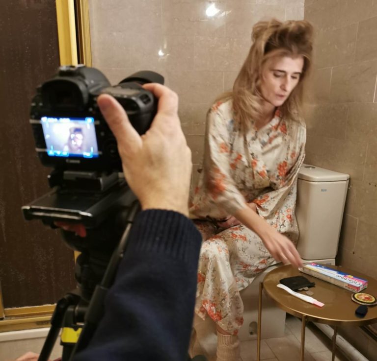 Court métrage Tournage Sabrina NANNI Comédienne