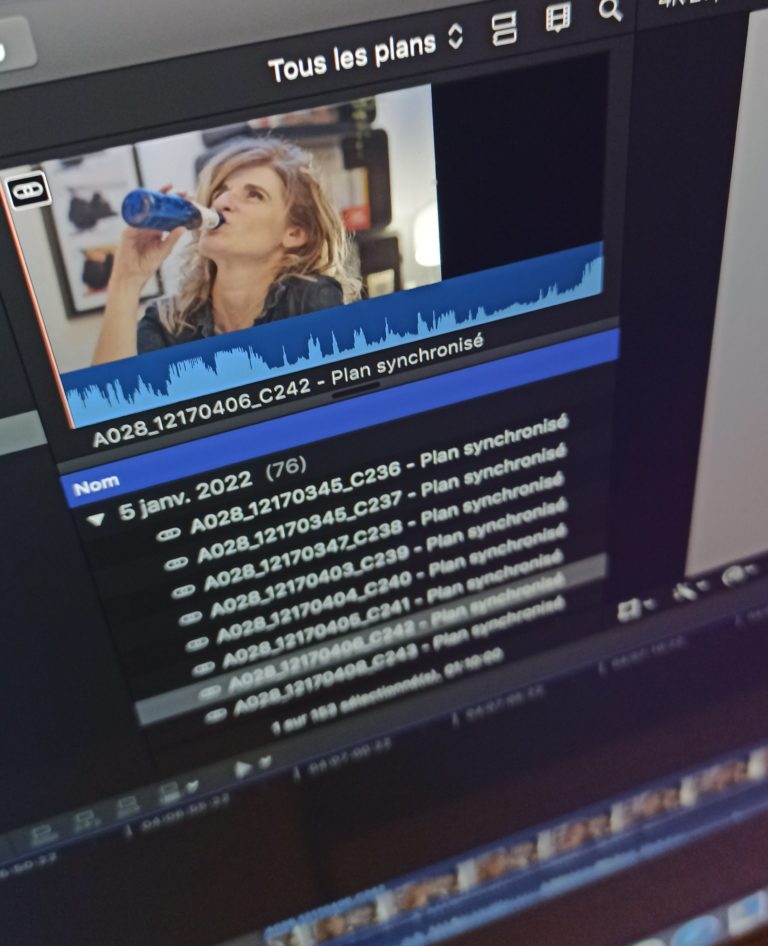 Court métrage Tournage Sabrina NANNI Comédienne
